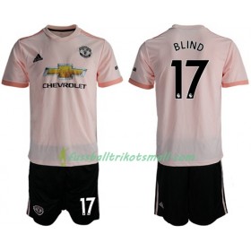 Fußballtrikots Manchester United Blind 17 Kinder 2018-2019 Kurzarm Auswärts-trikot kaufen